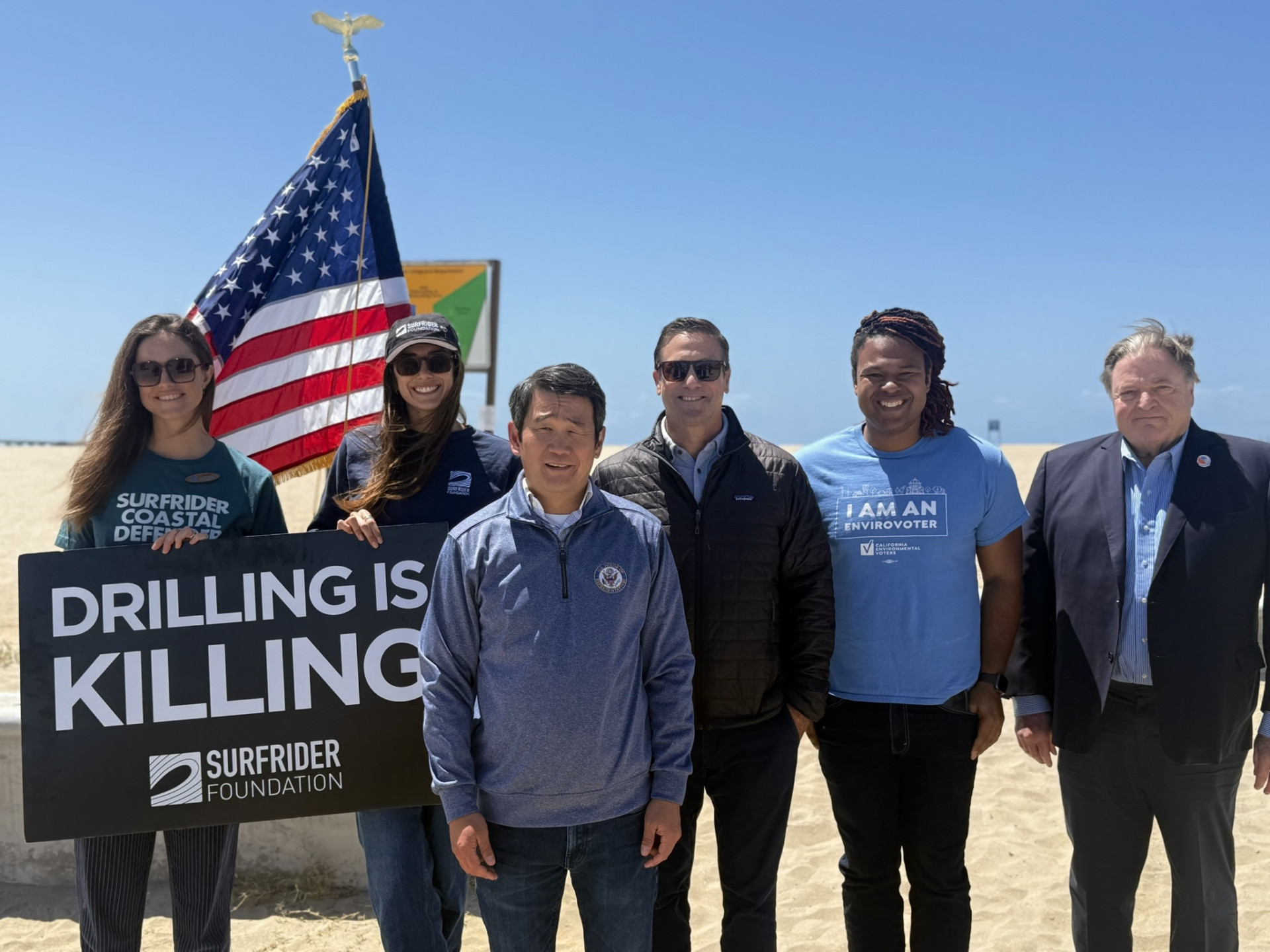 Rep. Dave Min Seal Beach Presser