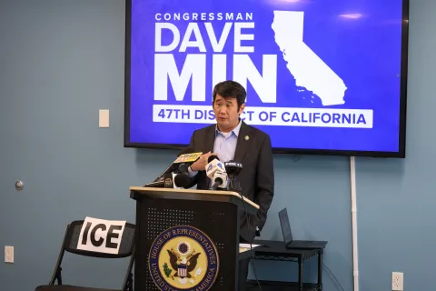 Rep. Dave Min—ICE Community Forum 