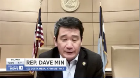 Rep. Dave Min on Spectrum News