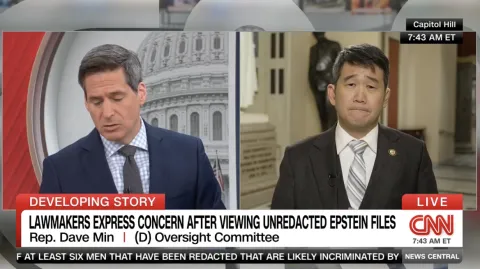 Rep. Dave Min on CNN 02/11/2026