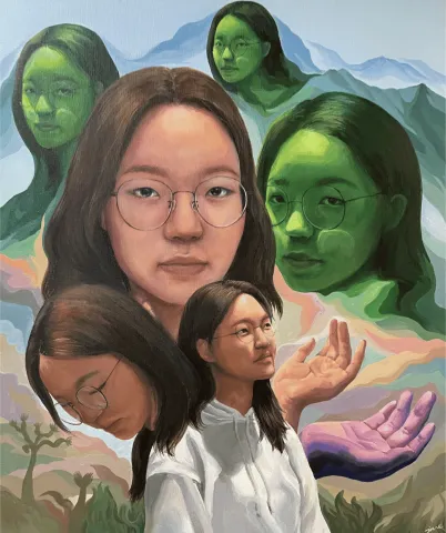 Jane Ryu's work, "Still Me"